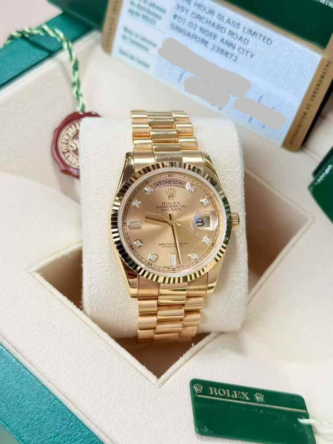 ROLEX 118238 champ diamond  jubilee 22links
