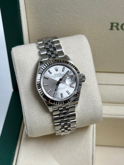 Rolex Lady-Datejust 279174 Silber Index Jubilee 2025