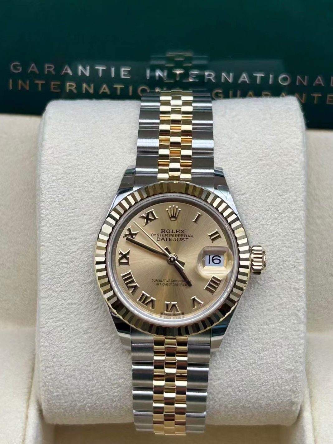 Rolex Lady-Datejust 279173 Champagne Roman Jubilee 2025
