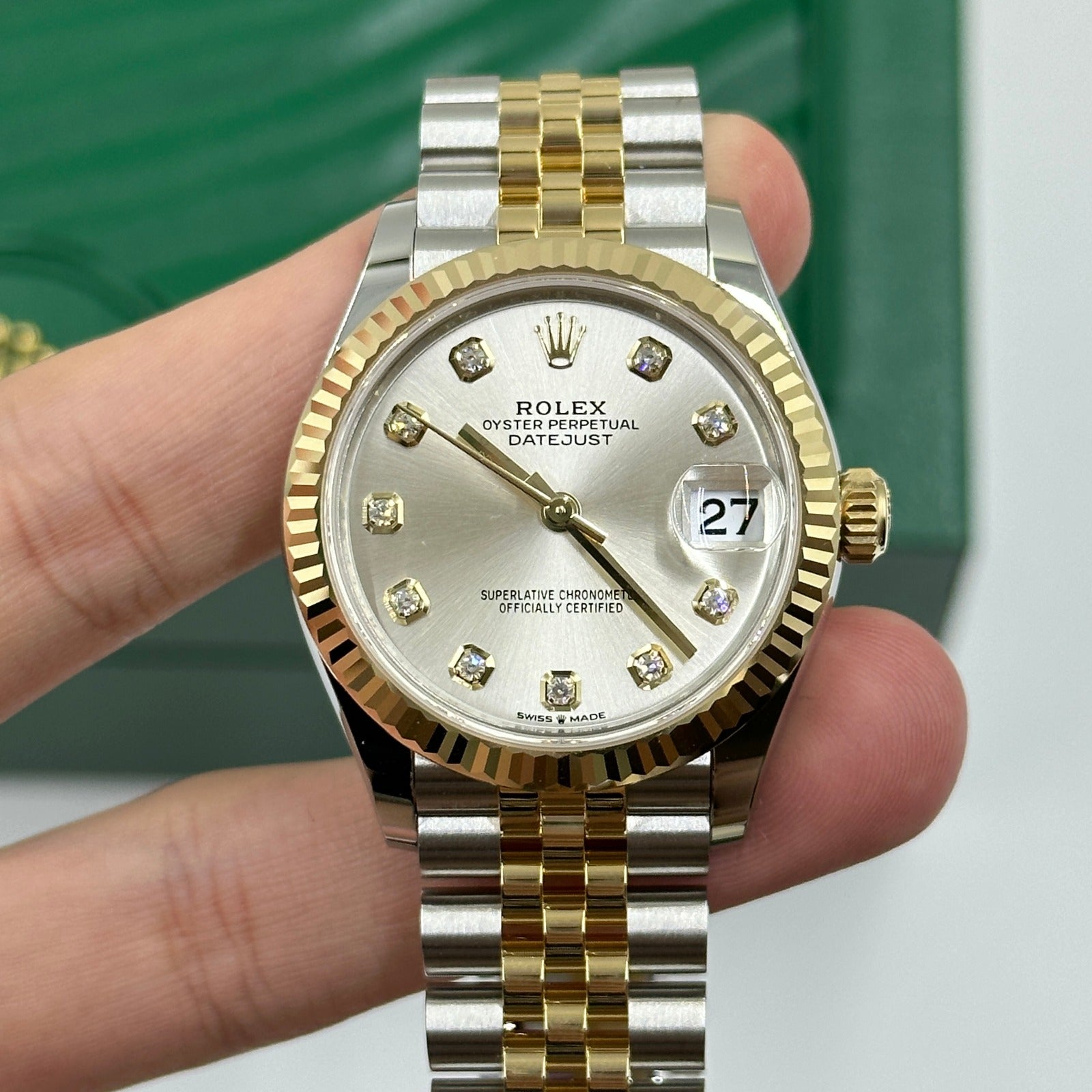 Datejust 31 278273G SILVER JUB
