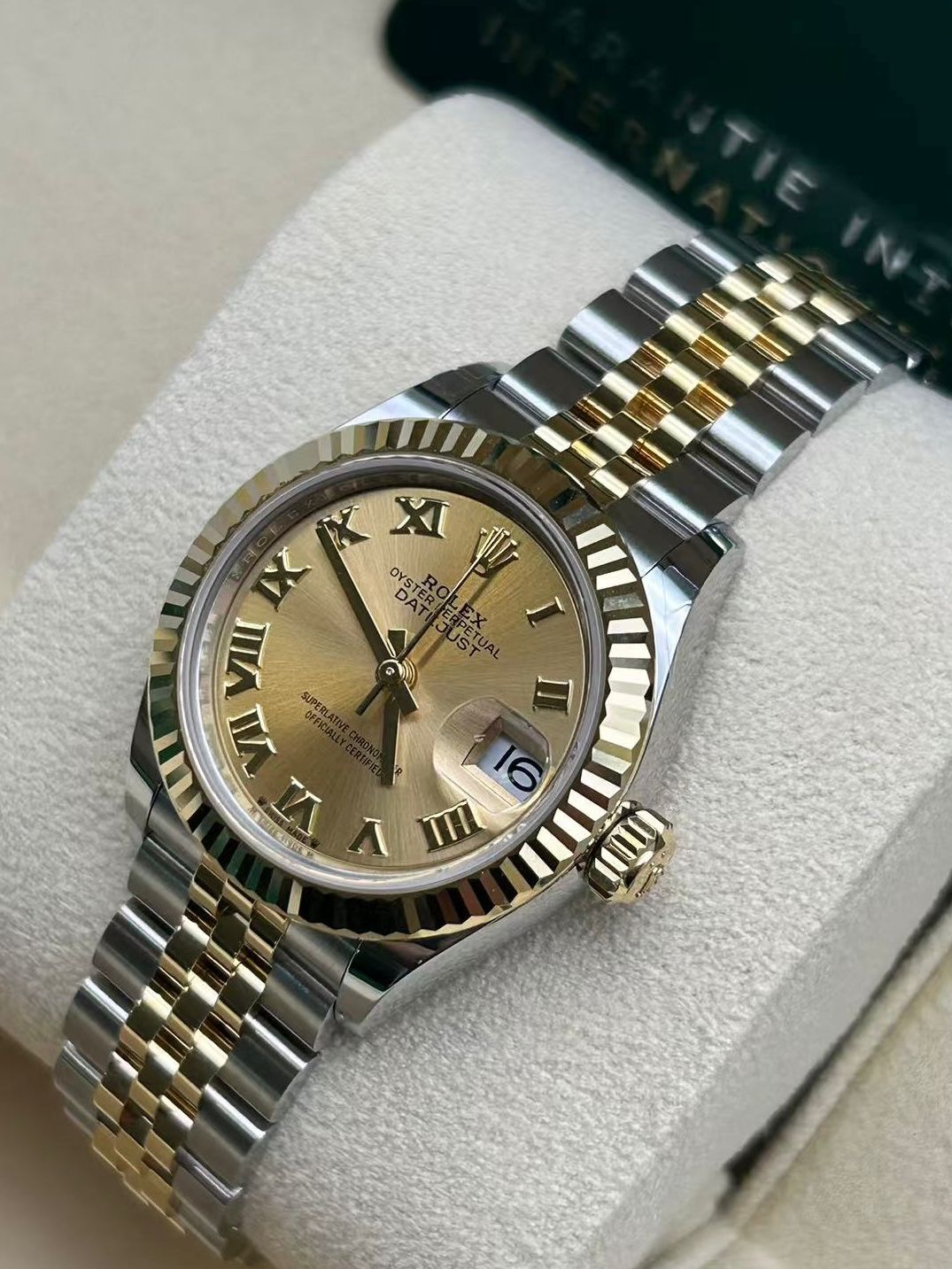 Rolex Lady-Datejust 279173 Champagne Roman Jubilee 2025