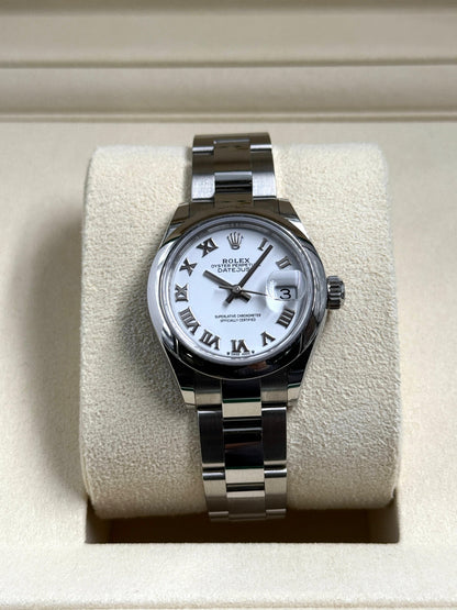 Rolex Lady-Datejust 279160 WHITE ROMAN OYS