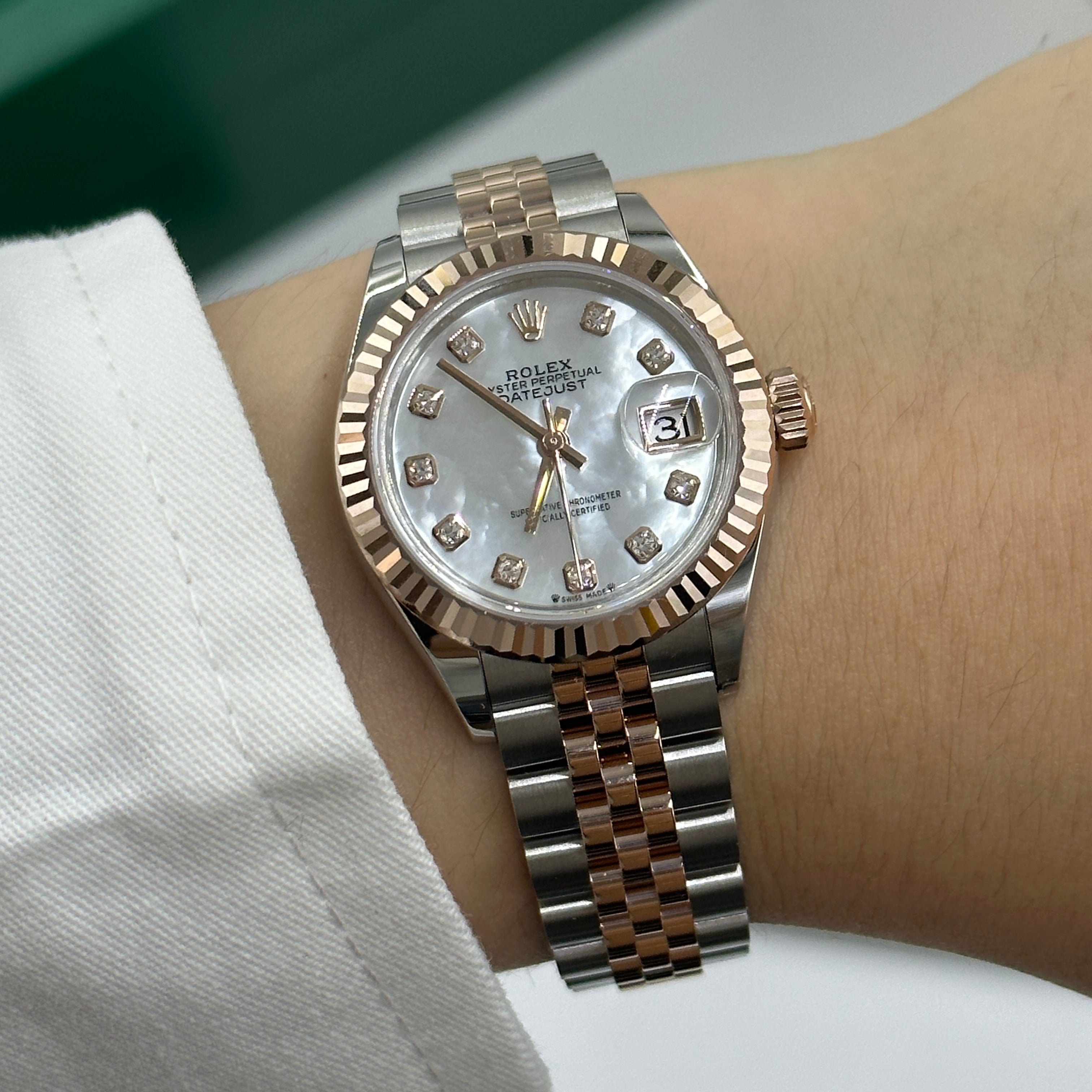Rolex Lady-Datejust 279171NG White Jubilee