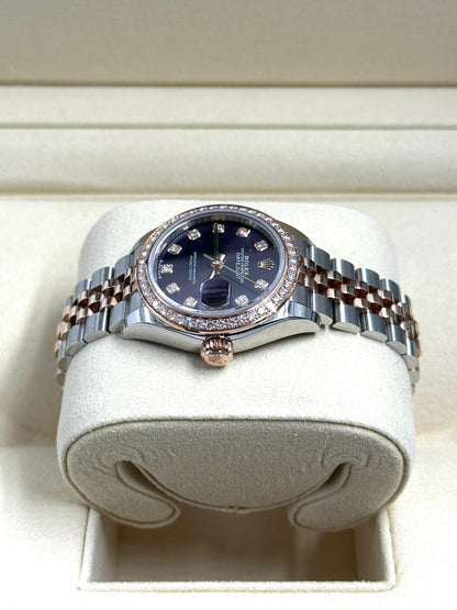 Rolex Lady-Datejust 279381RBR G PURPLE JUB