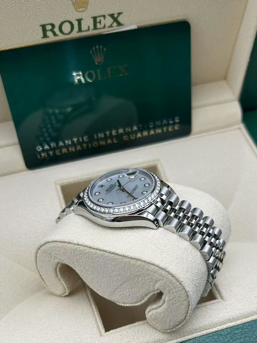 ROLEX  Lady-Datejust 28MM 279173NG WHITE JUB