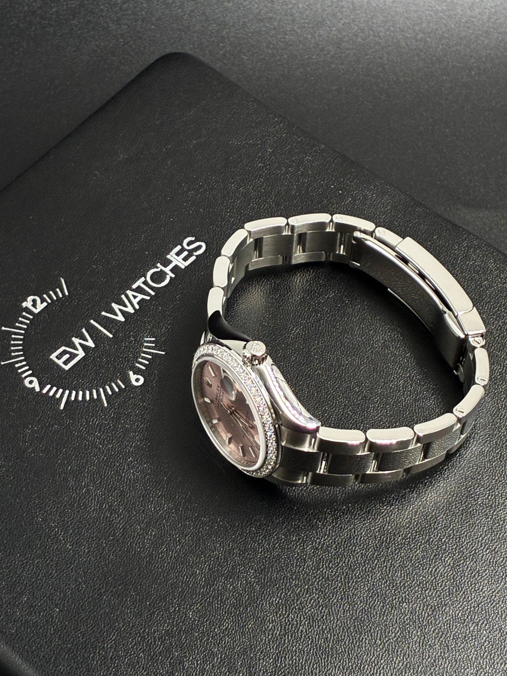 Rolex Datejust 31 278384RBR PINK INDEX OYS