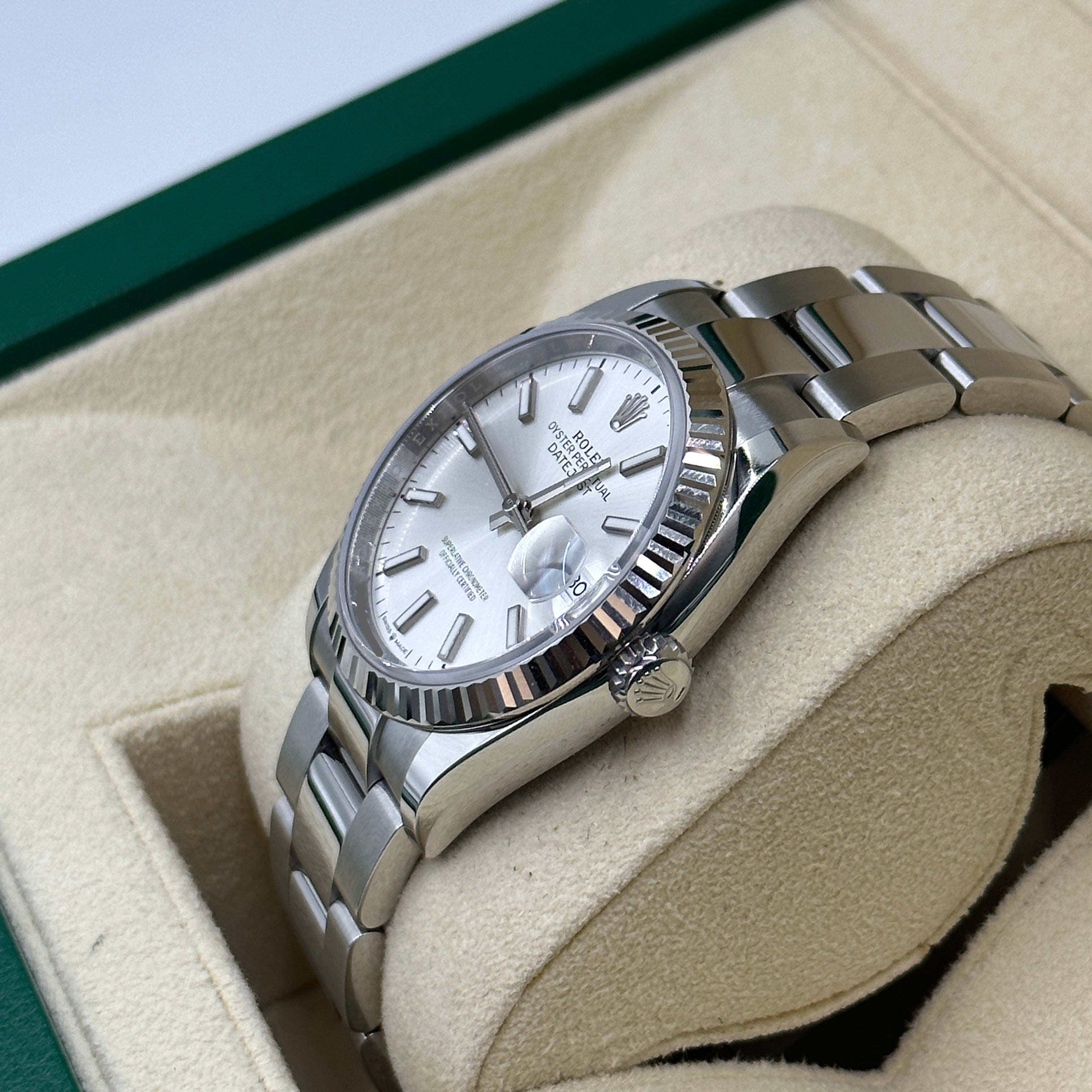 Rolex Datejust 36 126234 Silver Index Oyster 2026