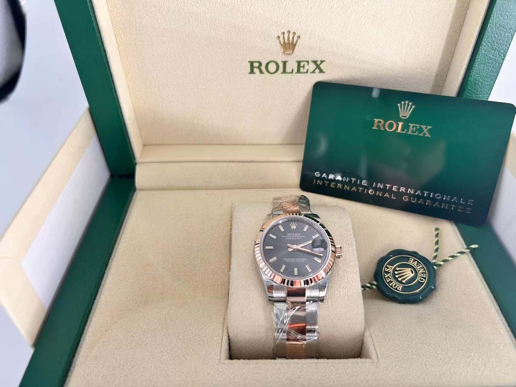 Rolex Datejust 31 278271 Grau Index Oyster 2024