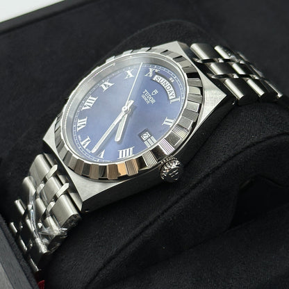 Tudor Royal Blue Roman Dial 41Mm Watch Automatic M28600-0005