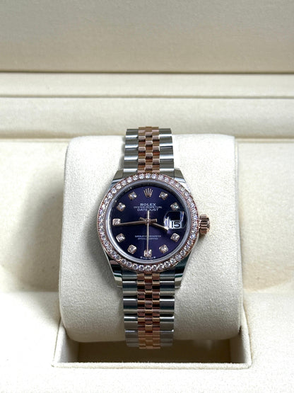 Rolex Lady-Datejust 279381RBR G PURPLE JUB