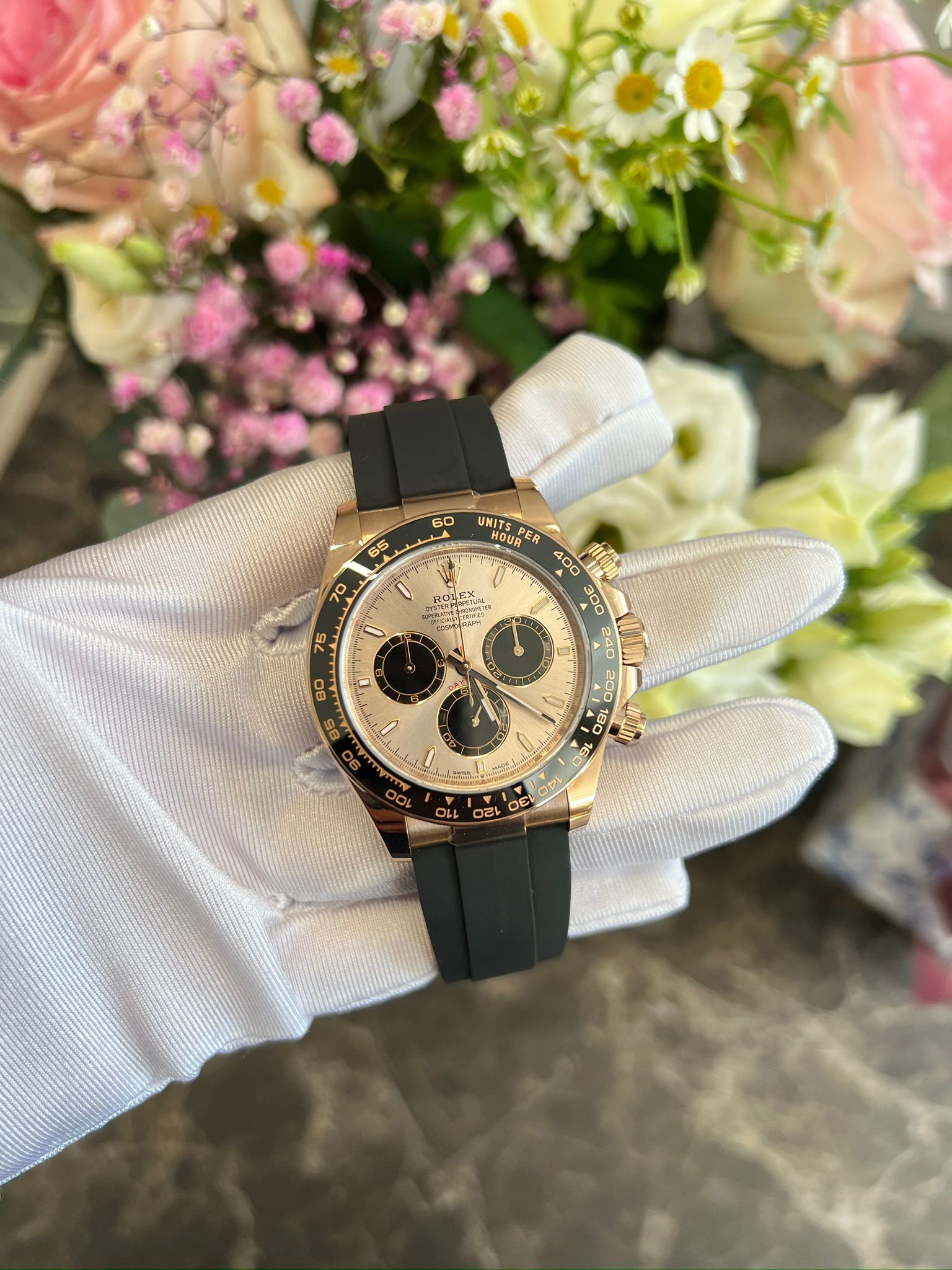 Rolex Cosmograph Daytona 126515 Sundust und leuchtendes Schwarz