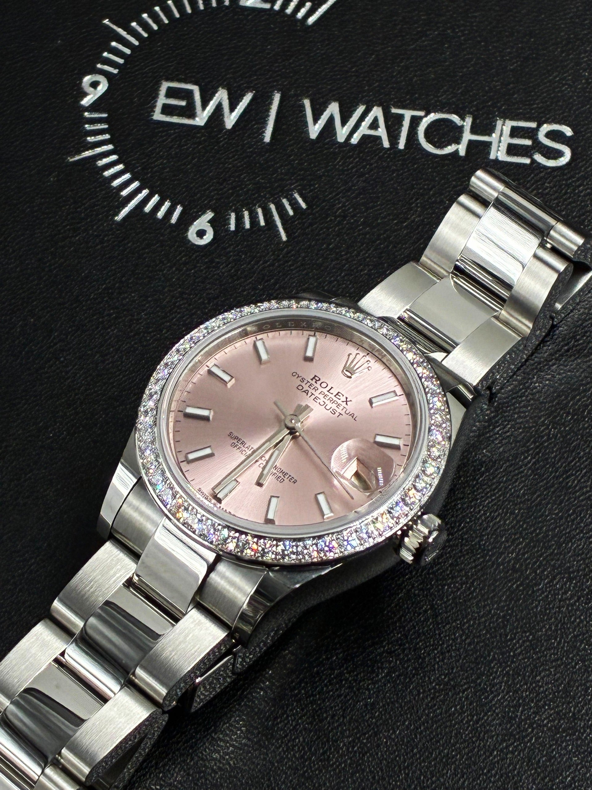 Rolex Datejust 31 278384RBR PINK INDEX OYS