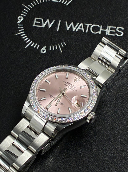 Rolex Datejust 31 278384RBR PINK INDEX OYS