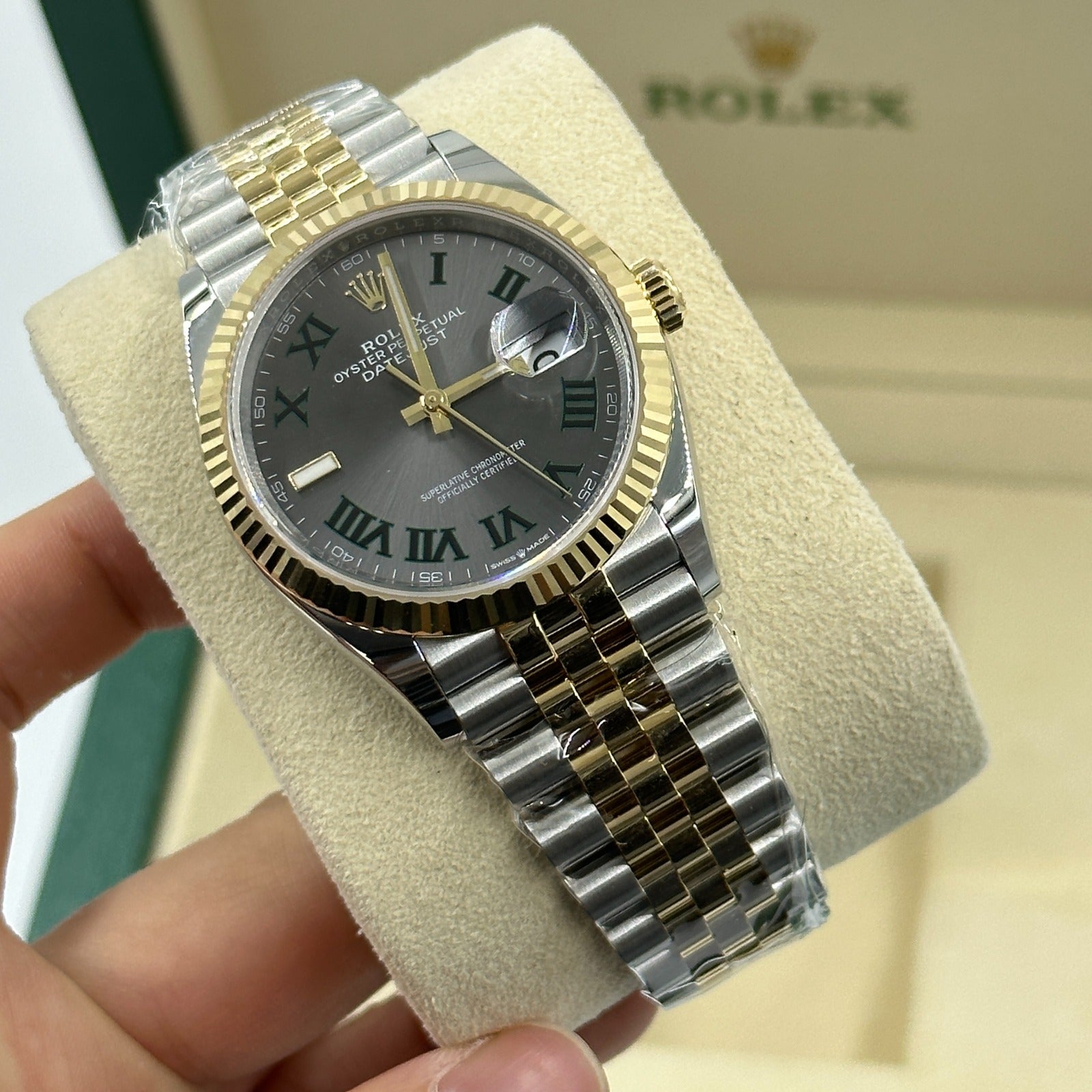 Rolex Datejust 31 278381RBR GREY VIIX OYS