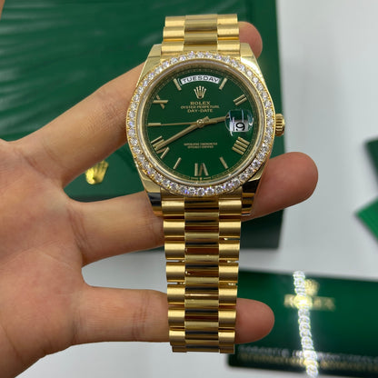 Rolex Day-Date 40 228348RBR GREEN ROMAN 2026