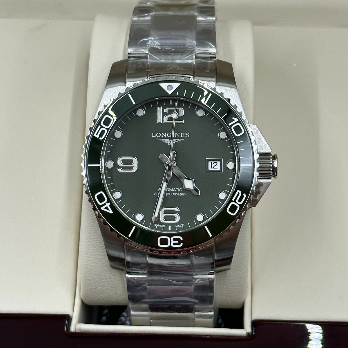 Longines Hydroconquest Green L3.781.4.06.6 2026