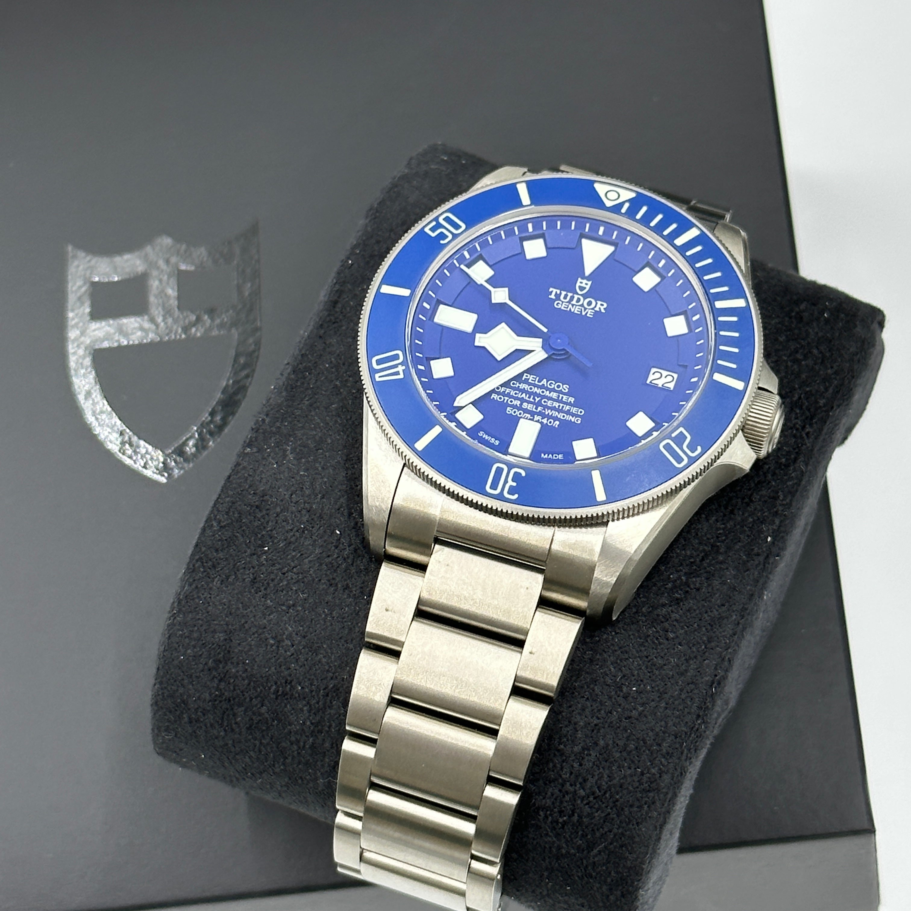 Tudor Pelagos 42 mm 25600Tb-0001 Blauer Stahl 2023 JWK