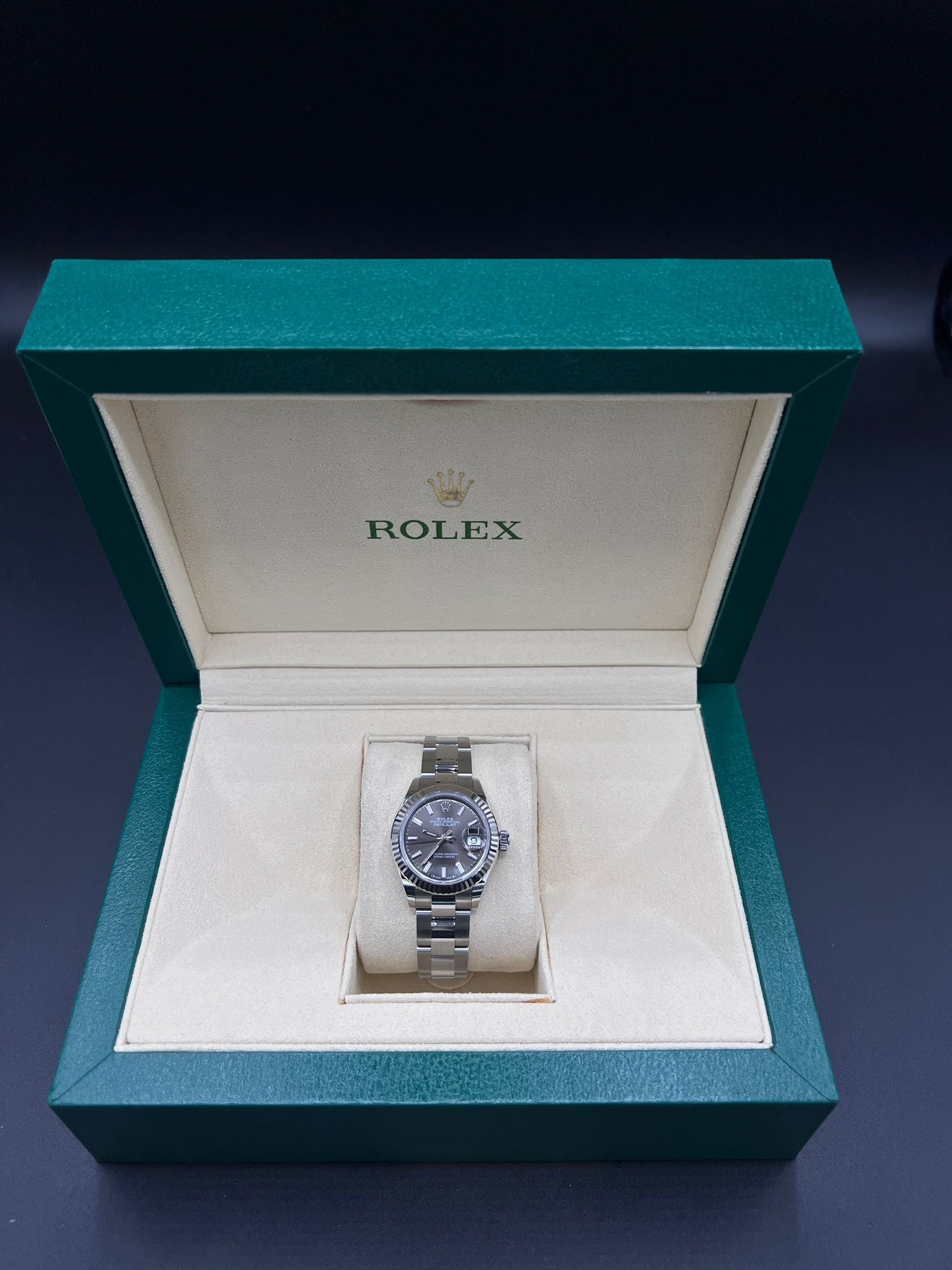 Rolex Lady-Datejust 279174 Grau Index Oyster 2025