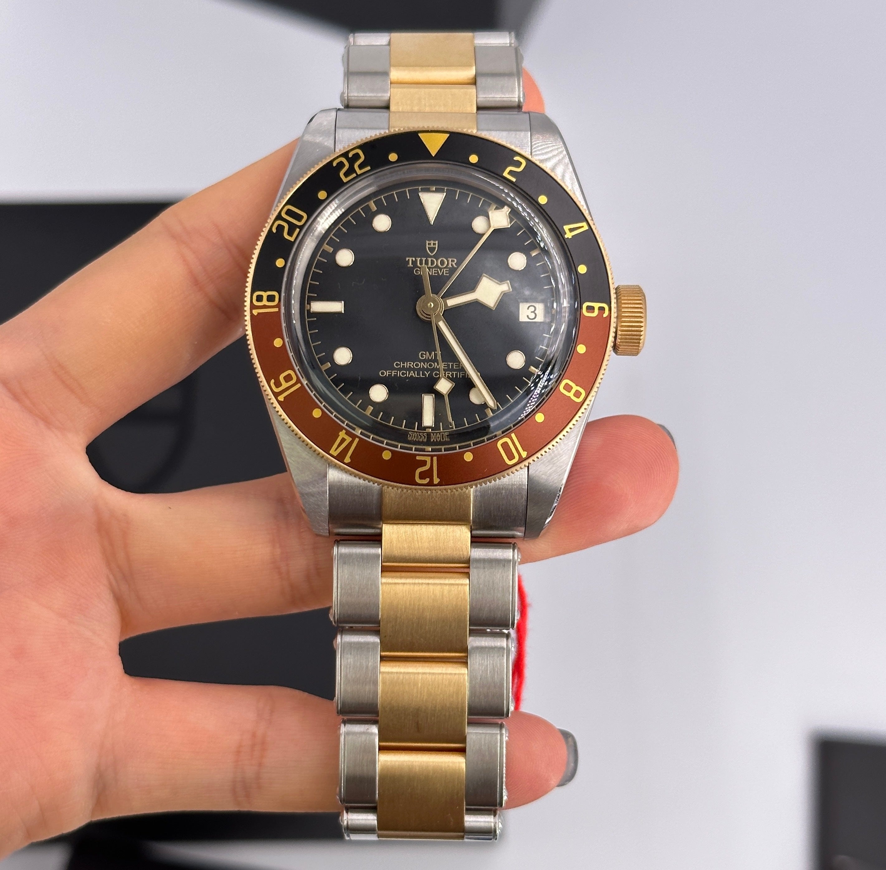 Tudor Black Bay GMT 41 mm 79833Mn-0001 Schwarzer Stahl 2024