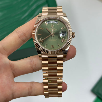 Rolex Day-Date 40 40 mm 228235 Grün Roman 2024