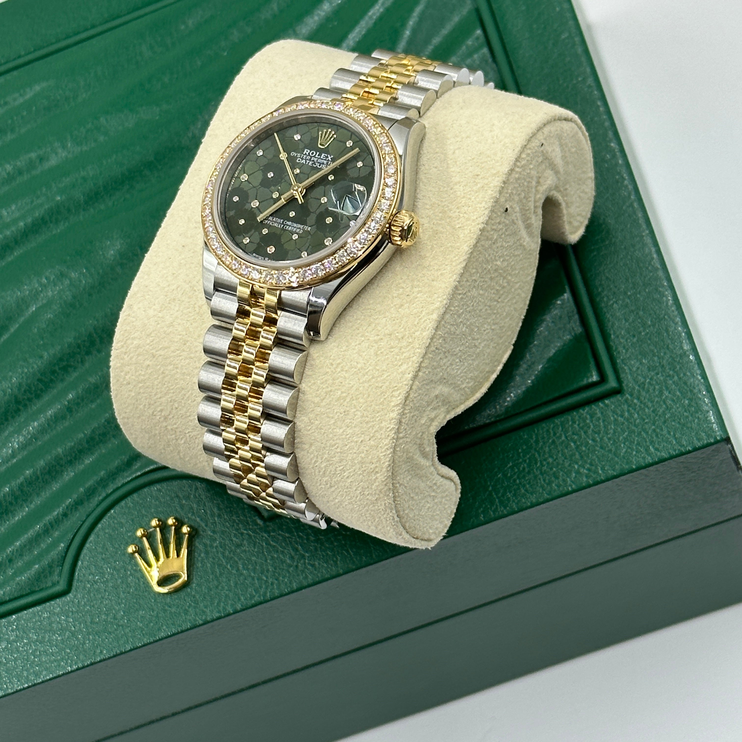 Rolex Datejust 31 278383RBR Grünes Blumenjubiläum 2023