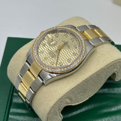 Rolex Datejust 36 126283RBR Champ Fluted Oyster 2024