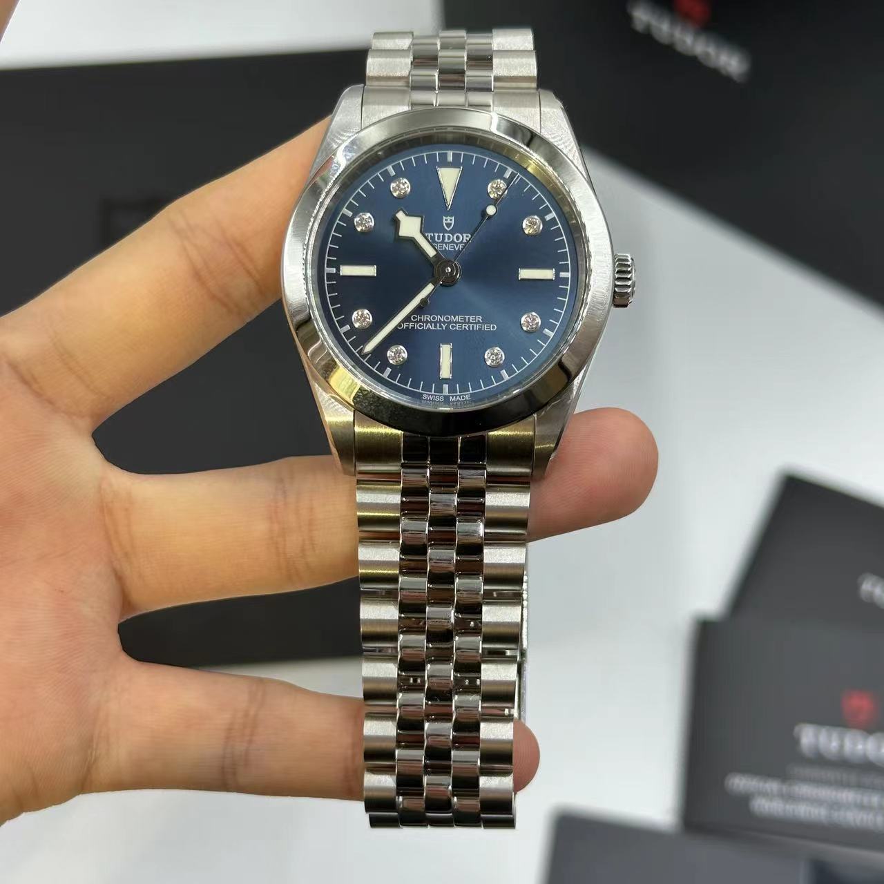 Tudor Black Bay 39 39 mm 79660-0005 Blaue Diamanten 2023
