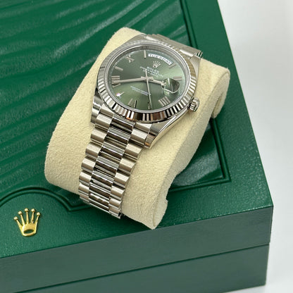 Rolex Day-Date 40 40 mm 228239 Grün Roman 2024