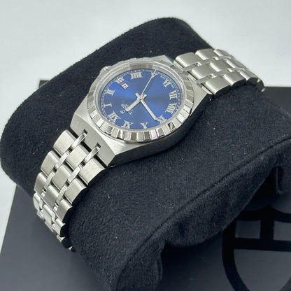 Tudor Tudor Royal 28 mm 28300-0006 Blauer römischer Stahl 2024