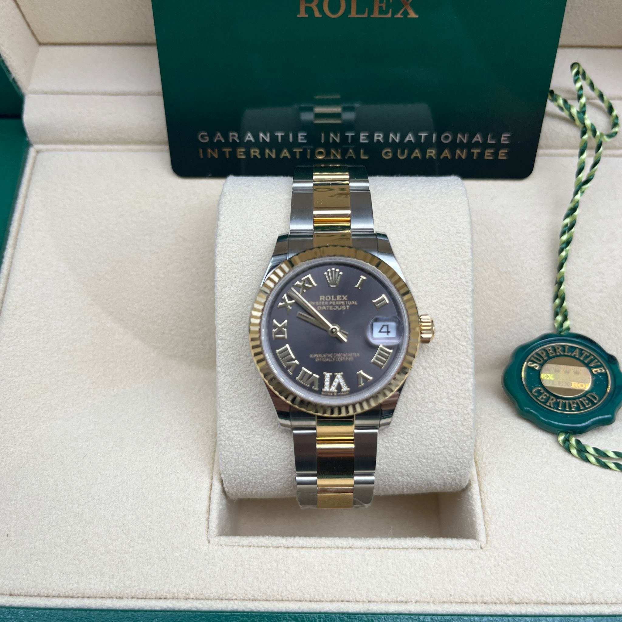 Rolex Datejust 31 278273 Grau VI Oyster 2025