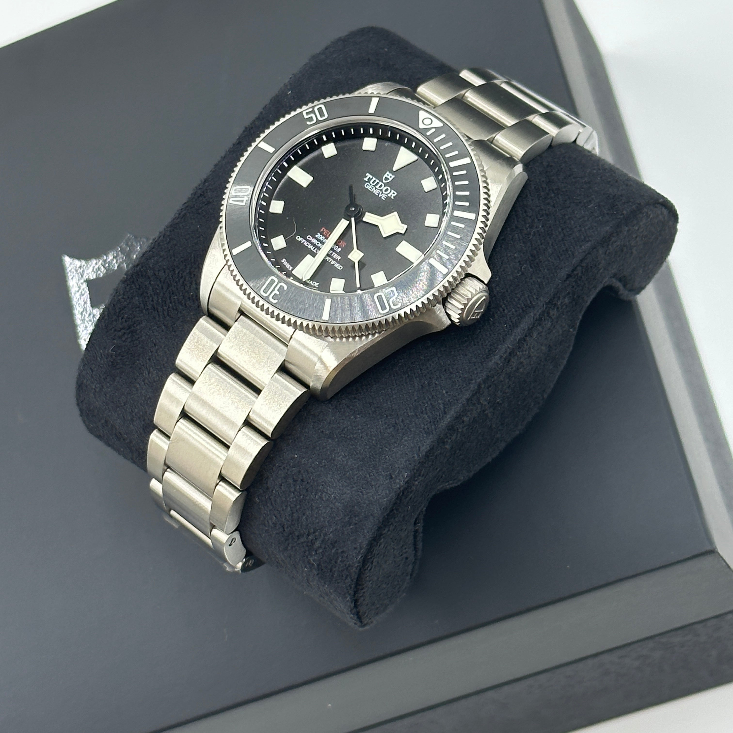 Tudor Pelagos 39 39 mm 25407N-0001 Schwarzer Stahl 2025 JRE
