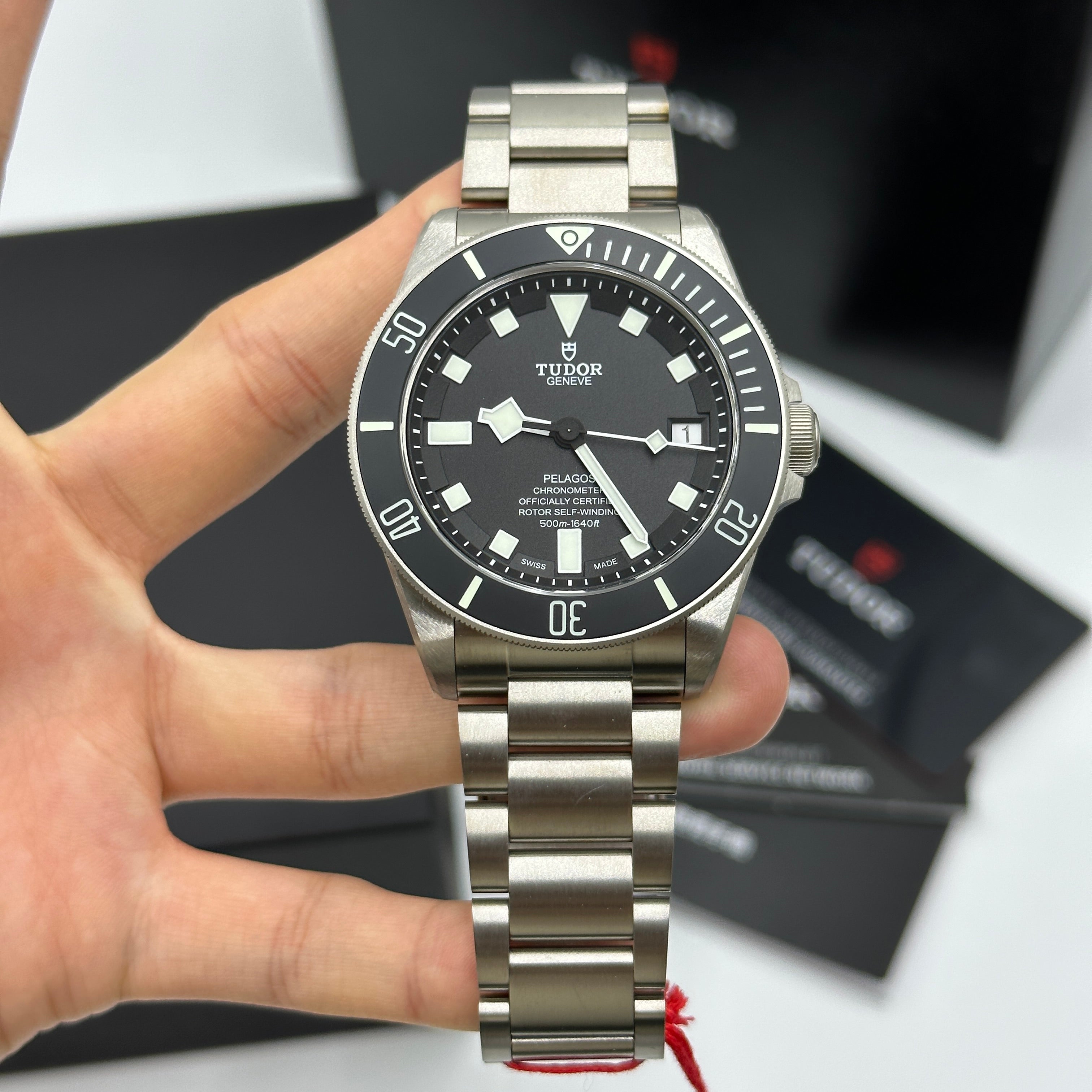 Tudor Pelagos 42 mm 25600Tn-0001 Schwarzer Stahl 2023