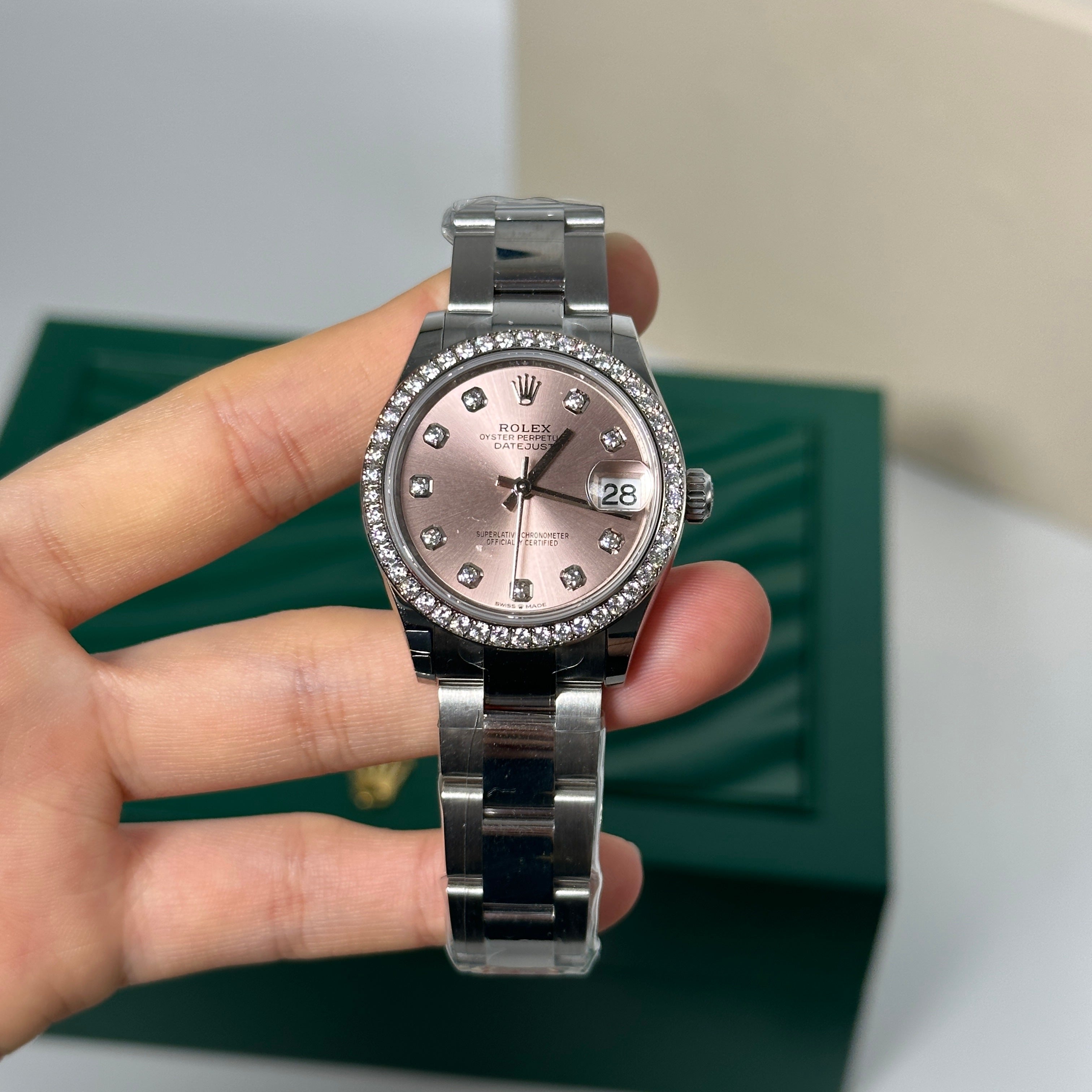 Rolex Datejust 31 278384RBR G Pink Oyster 2024