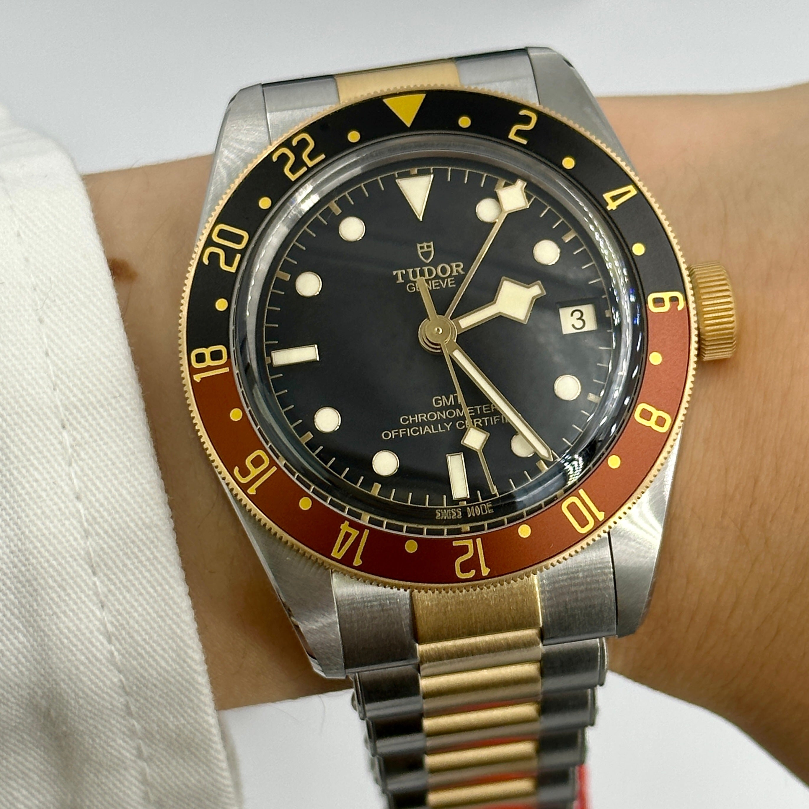 Tudor Black Bay GMT 41 mm 79833Mn-0001 Schwarzer Stahl 2024