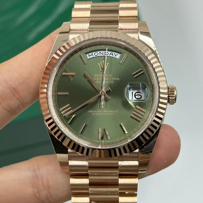 Rolex Day-Date 40 40 mm 228235 Grün Roman 2024