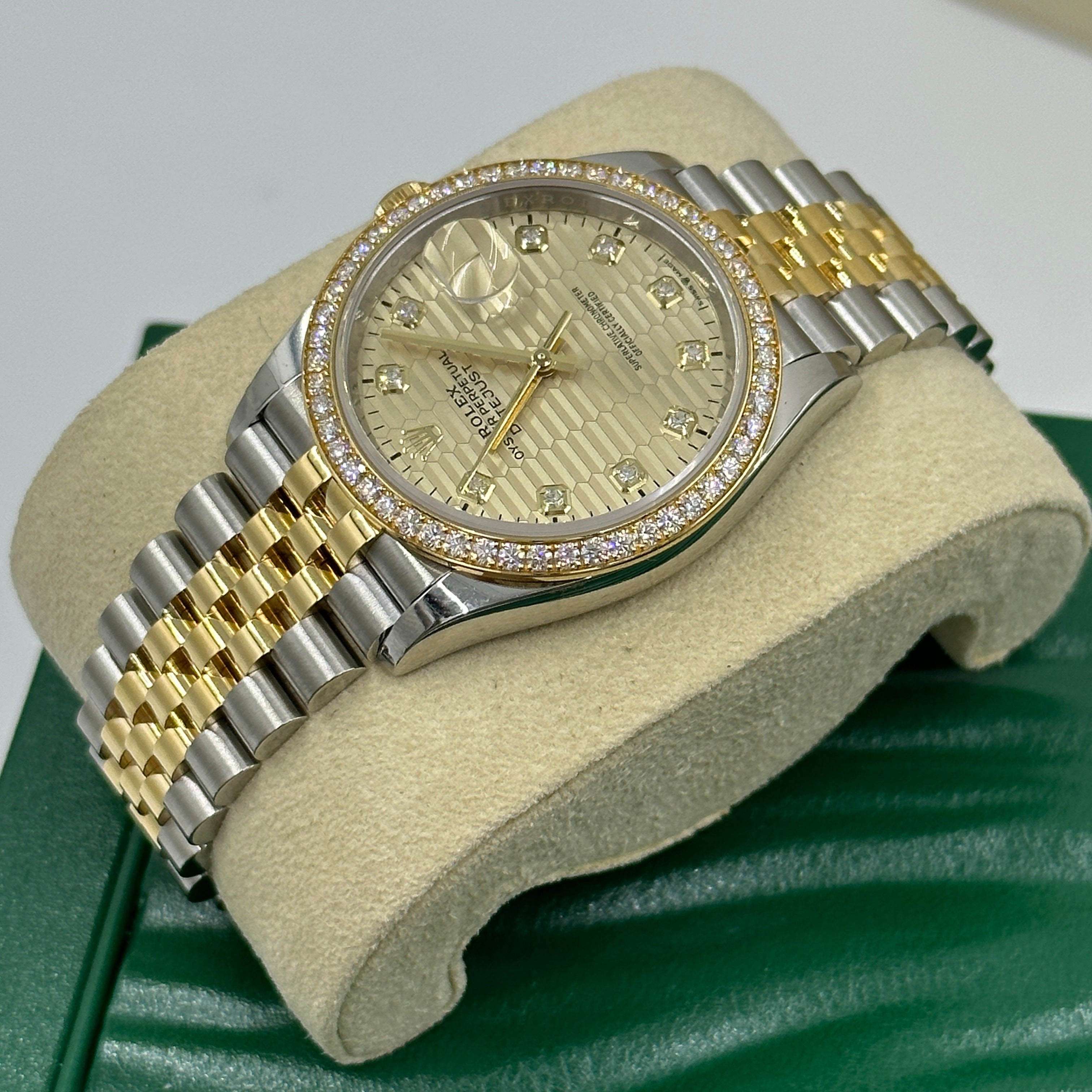 Rolex Datejust 36 126283RBR Champ Fluted Jubilee 2024