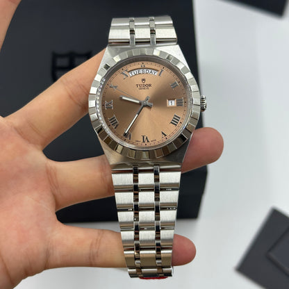 Tudor Tudor Royal 41 mm 28600-0009 Rosa Roman 2025