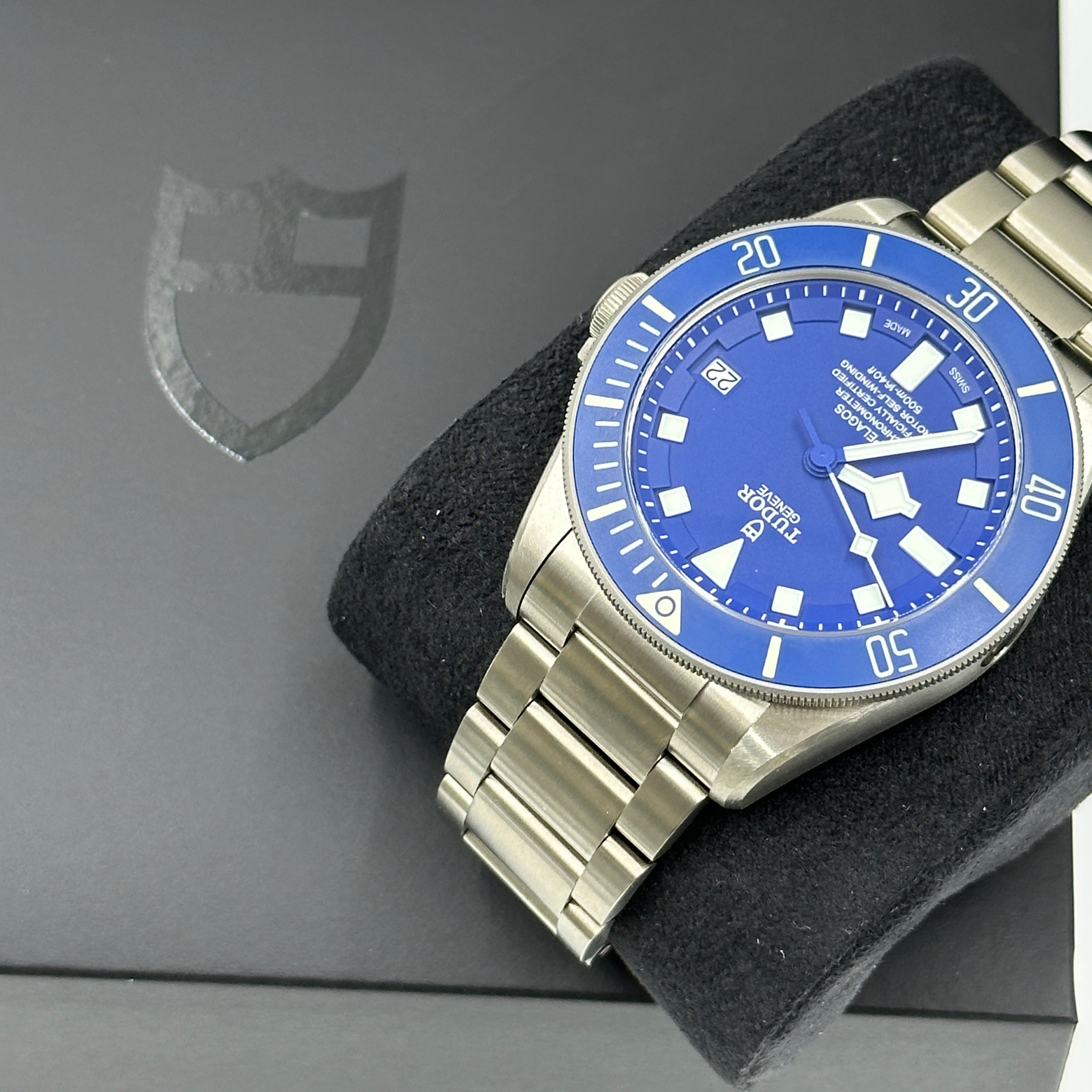 Tudor Pelagos 42 mm 25600Tb-0001 Blauer Stahl 2023 JJH