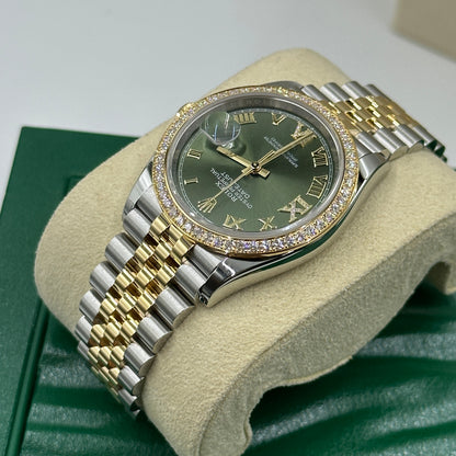 Rolex Datejust 36 126283RBR Grün VIIX Jubiläum 2024