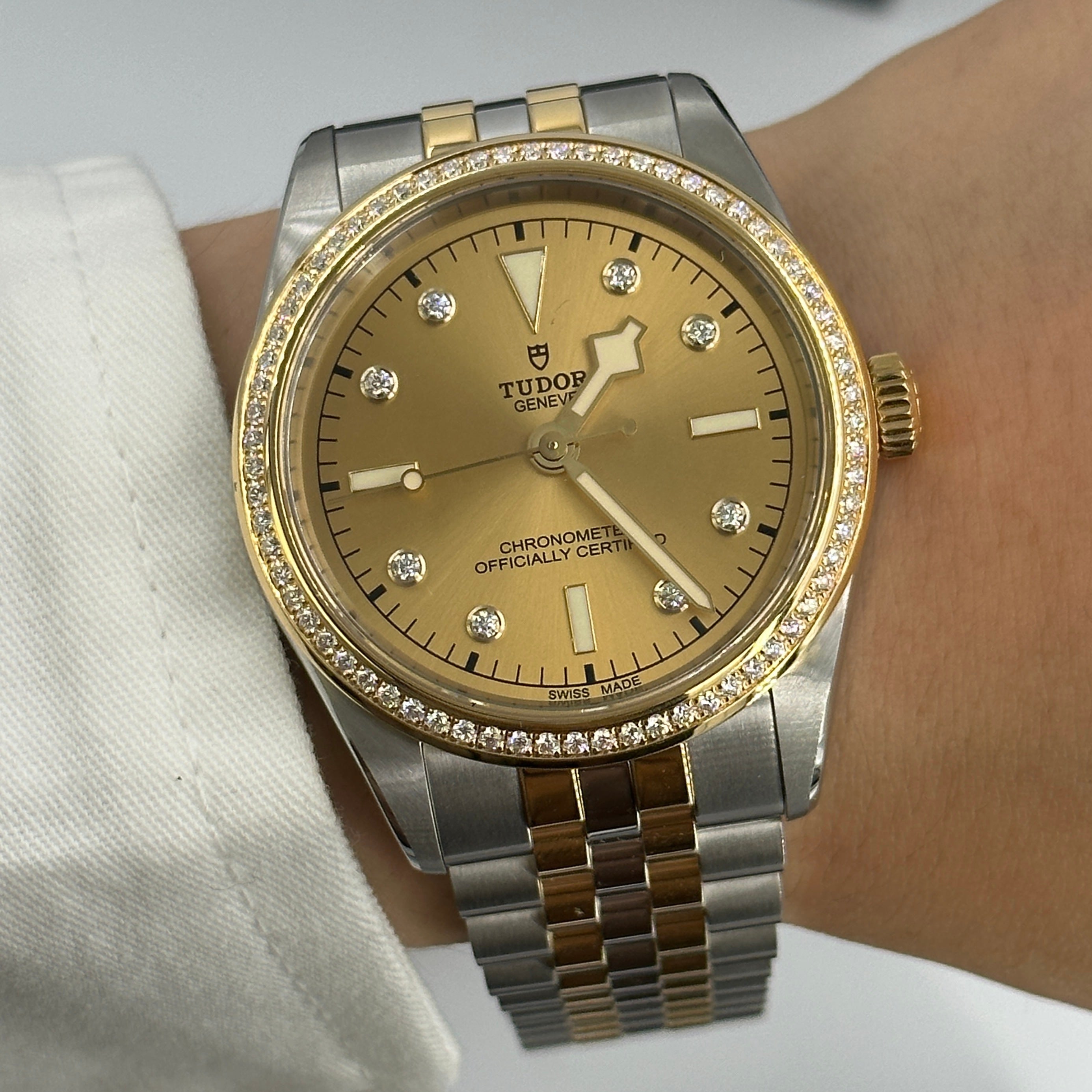 Tudor Black Bay 39 S&amp;G 39mm 79673-0007 Champ Diamonds 2024