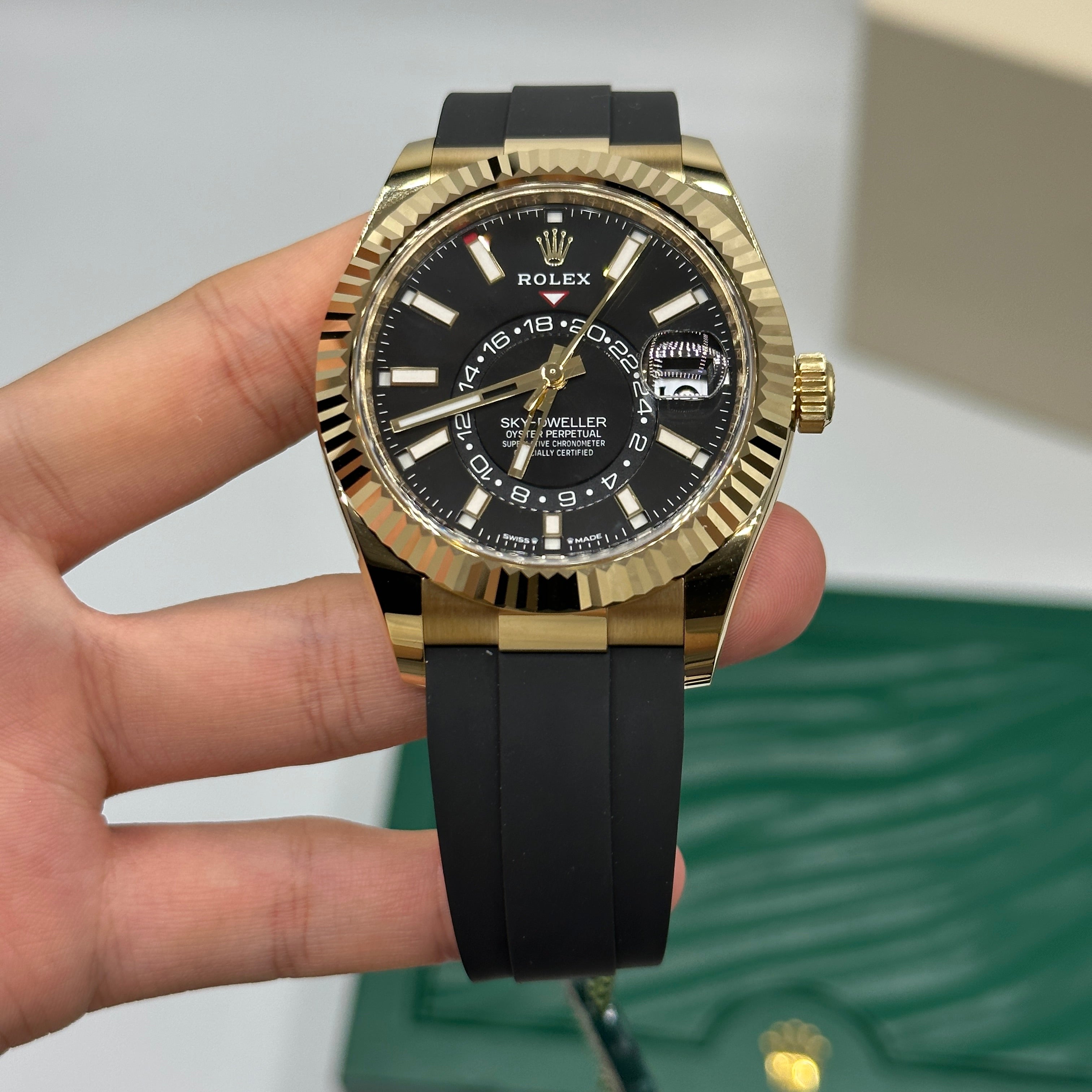 Rolex Sky-Dweller 42 mm 336238 Schwarz 2024