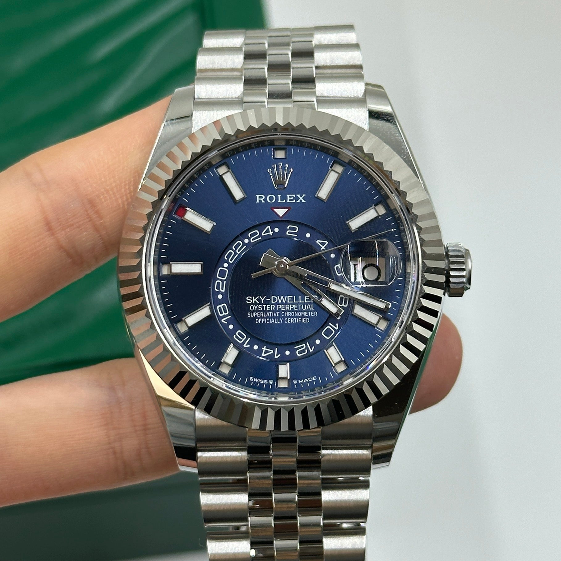 Rolex Sky-Dweller 42 mm 336934 Blaues Jubiläum 2023