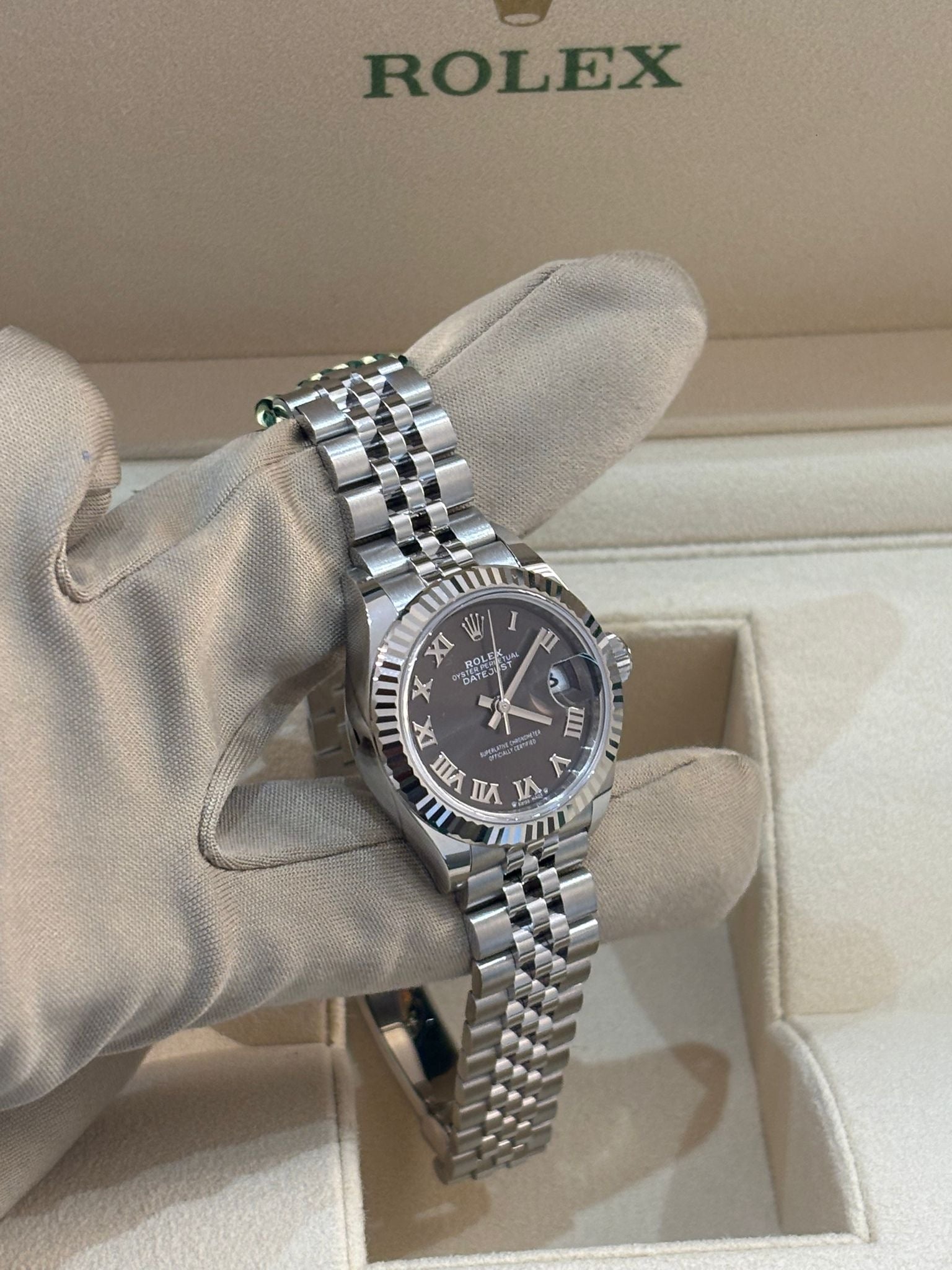 Rolex Lady-Datejust 279174 Grau Roman Oyster 2025