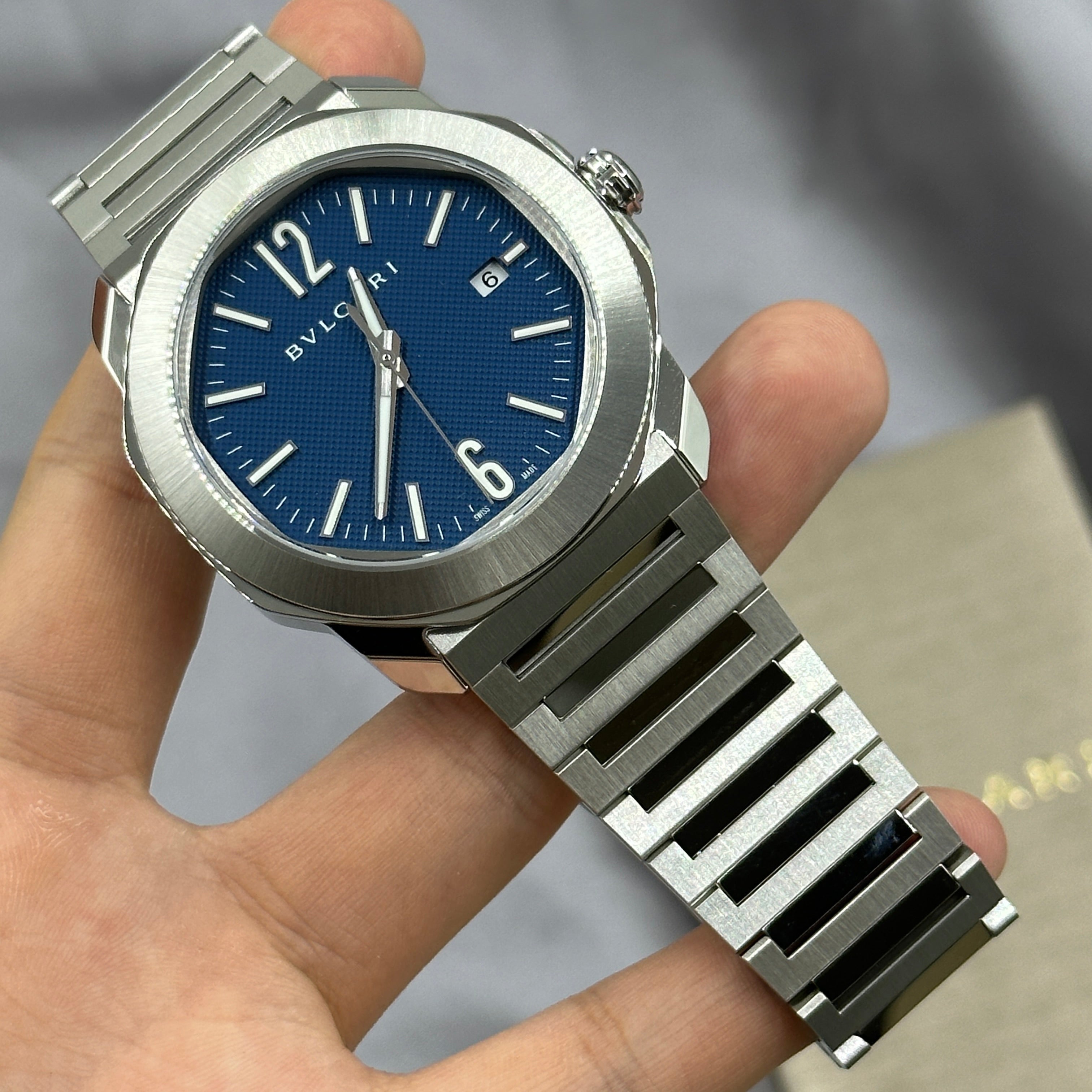 Bvlgari Octo 41mm Roma 103739 Blau 2024