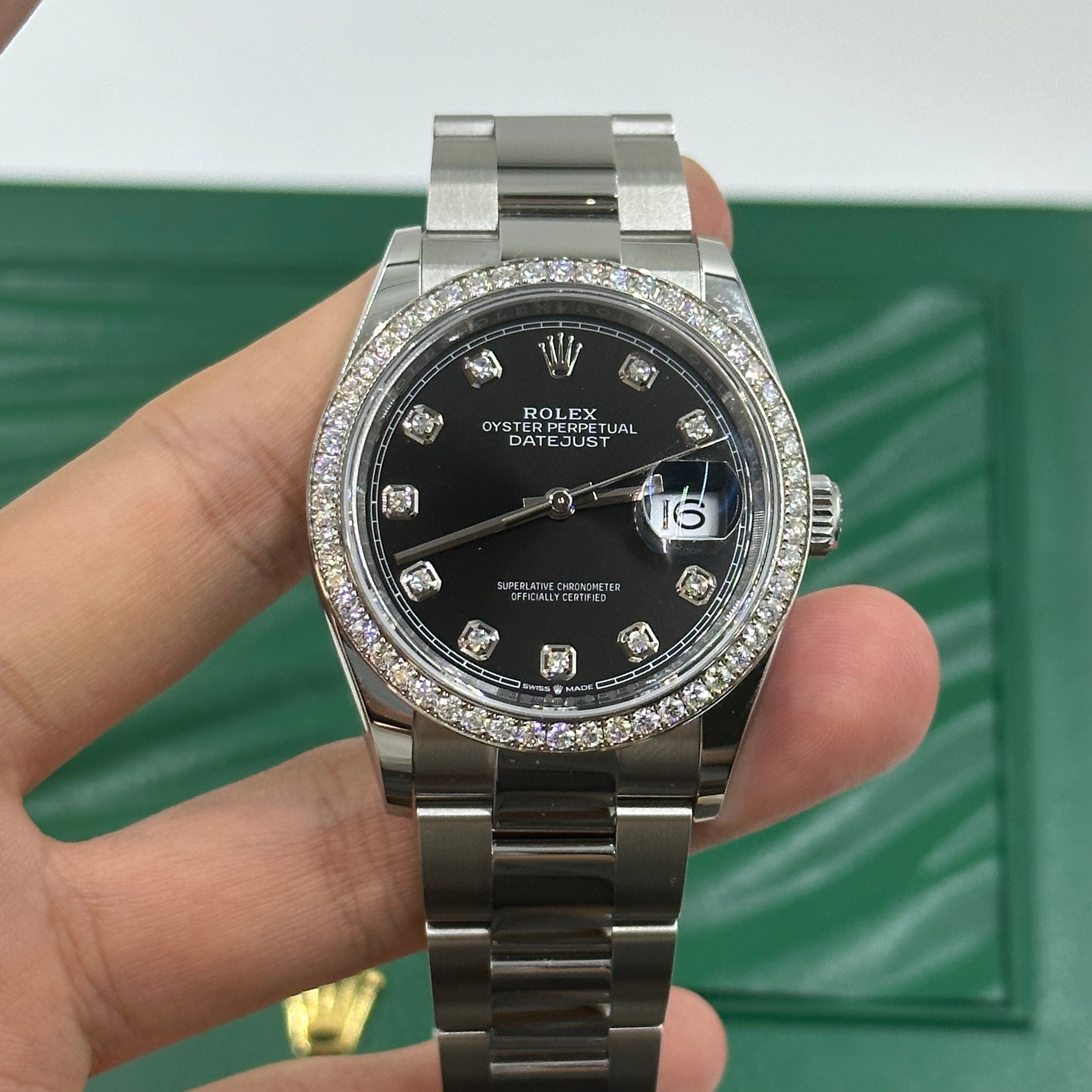 Rolex Datejust 36 126283RBR G Black Oyster 2025