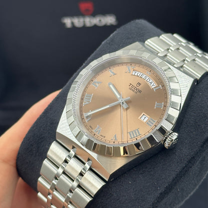 Tudor Tudor Royal 41 mm 28600-0009 Rosa Roman 2025