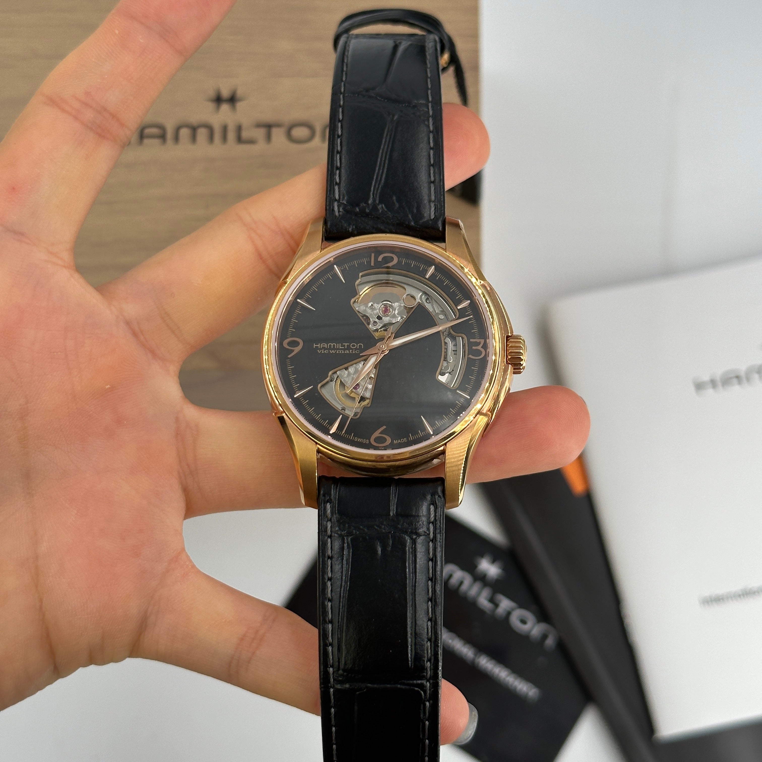 Hamilton Jazzmaster Open Heart Auto 40mm H32575735 2024