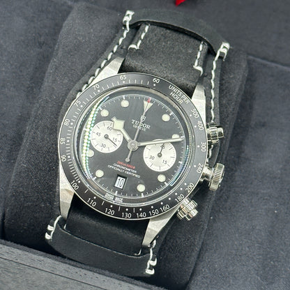 Tudor Black Bay Chrono 41 mm 79360N-0005 Schwarzes Armband 2024