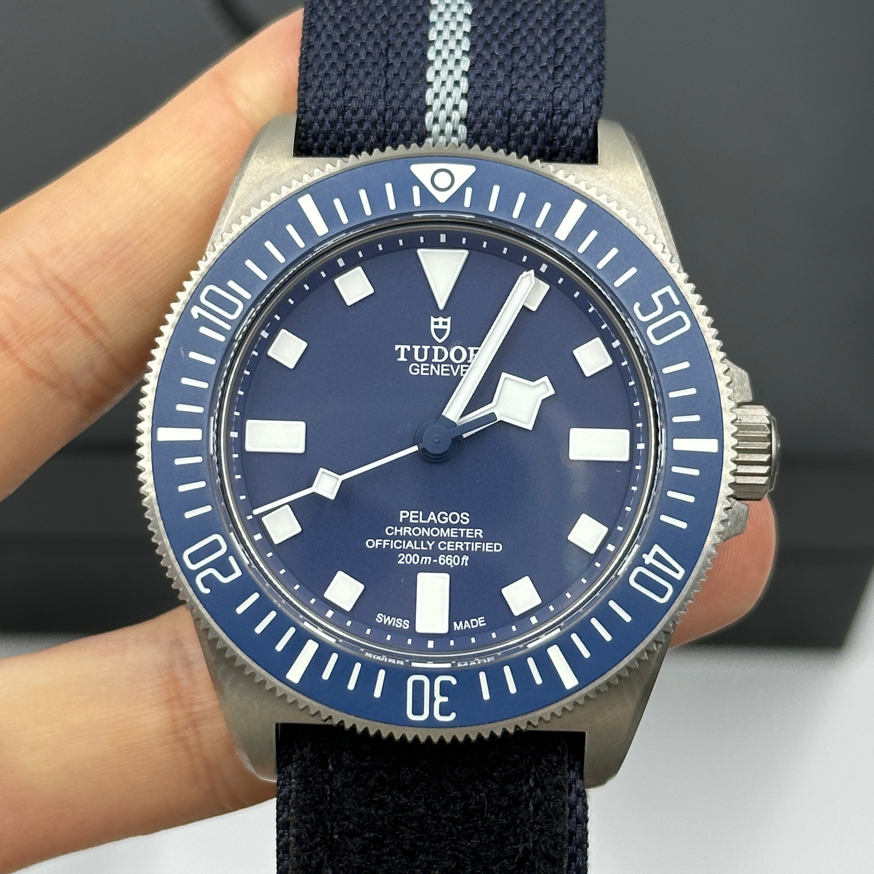 Tudor Pelagos FXD 42 mm 25707B/23-0001 Blauer Stoff 2024