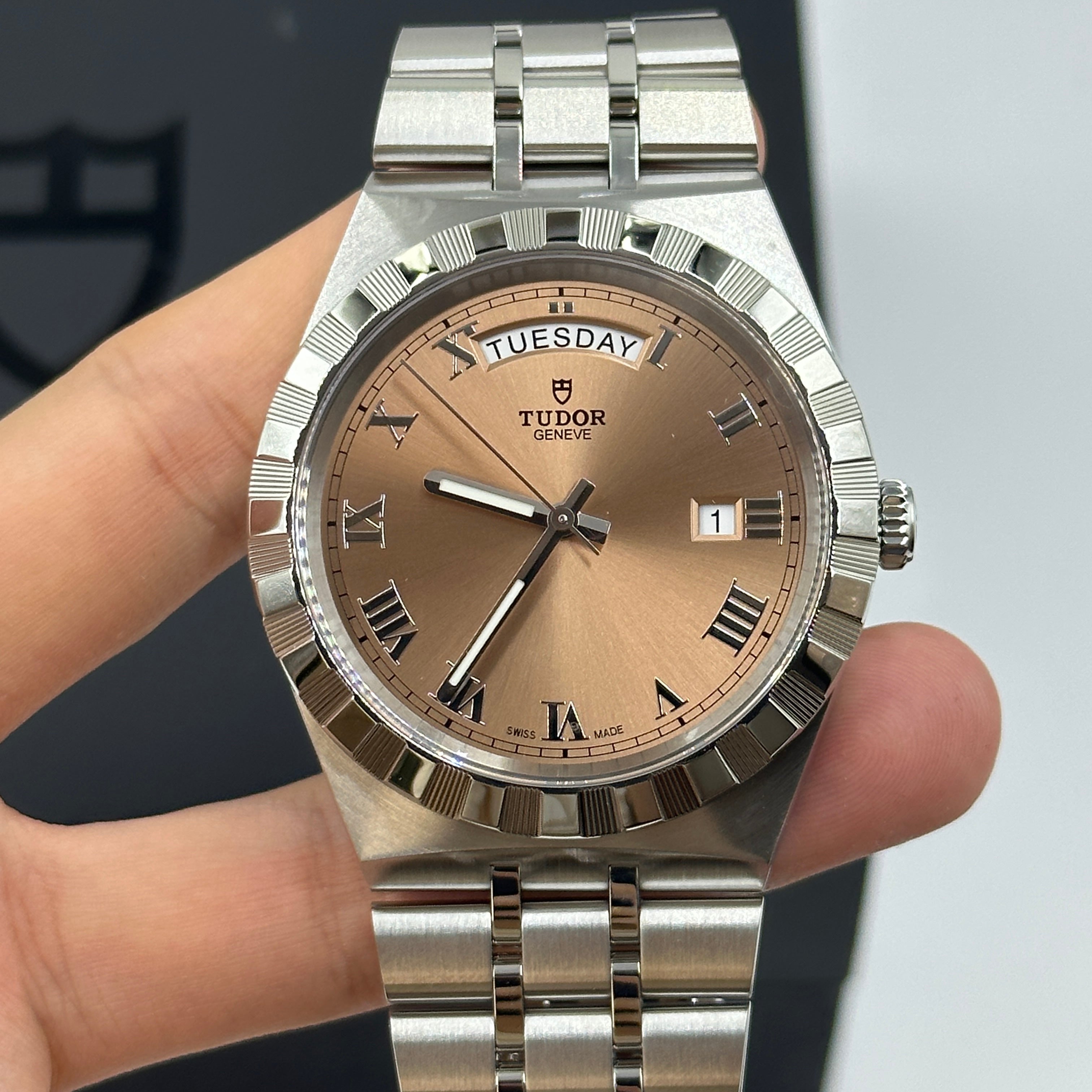 Tudor Tudor Royal 41 mm 28600-0009 Rosa Roman 2025